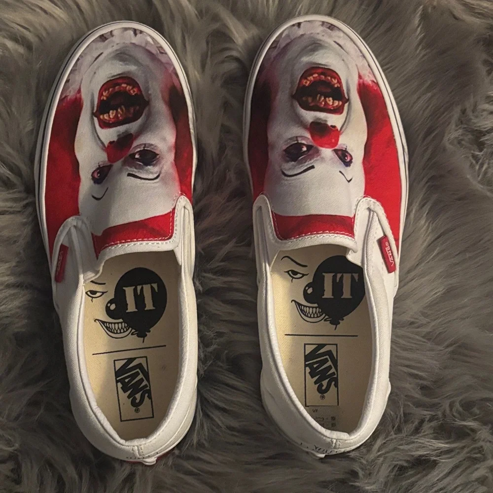 Vans X House of Terror IT classic slip on shoes - Picture 3 of 6